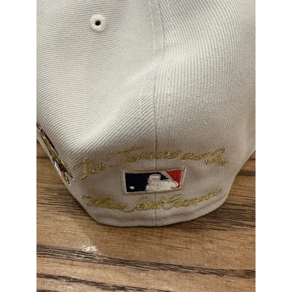 Vintage Arizona Diamondbacks 2001 World Series Hat New Era Size 8 NWT - Picture 4 of 6